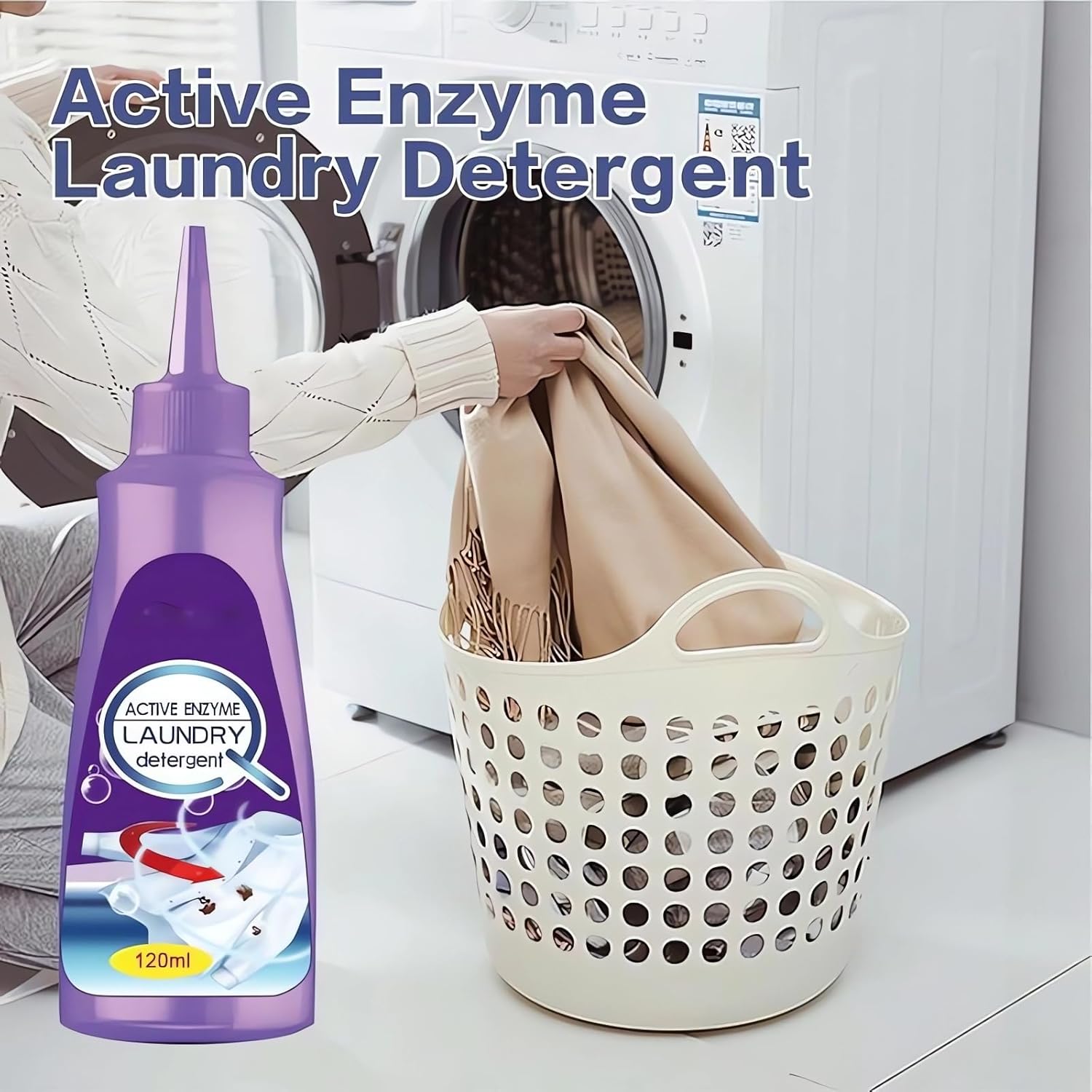 GYLCTOM Active Enzyme Stain Remover 2PCS