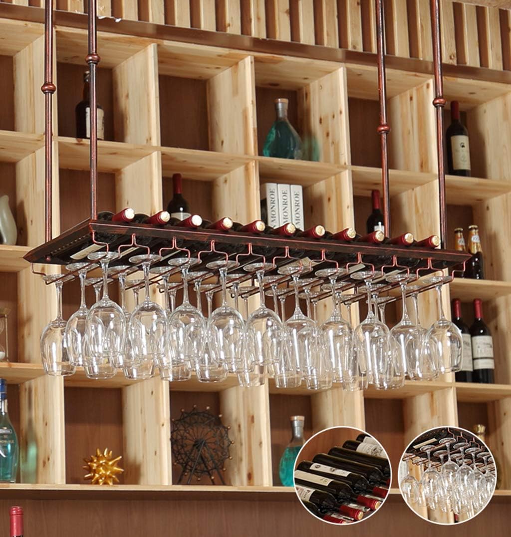 LUNEZY Adjustable Wine Rack Storage Organizer