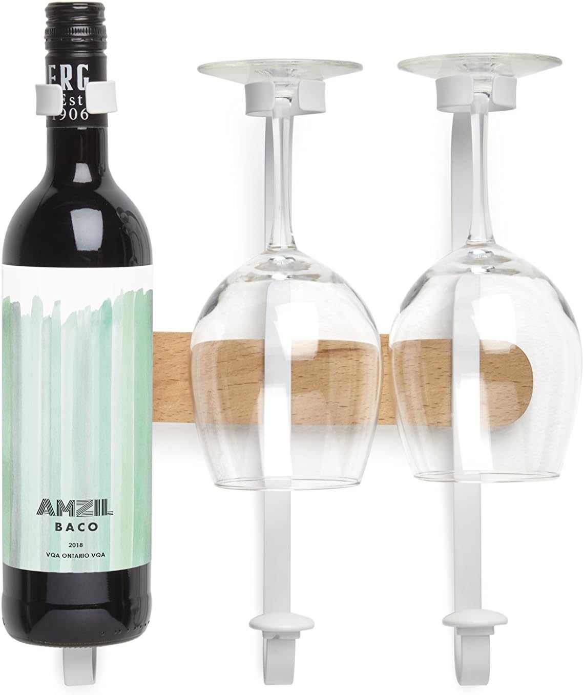Umbra Showvino Wine Display WhiteNatural