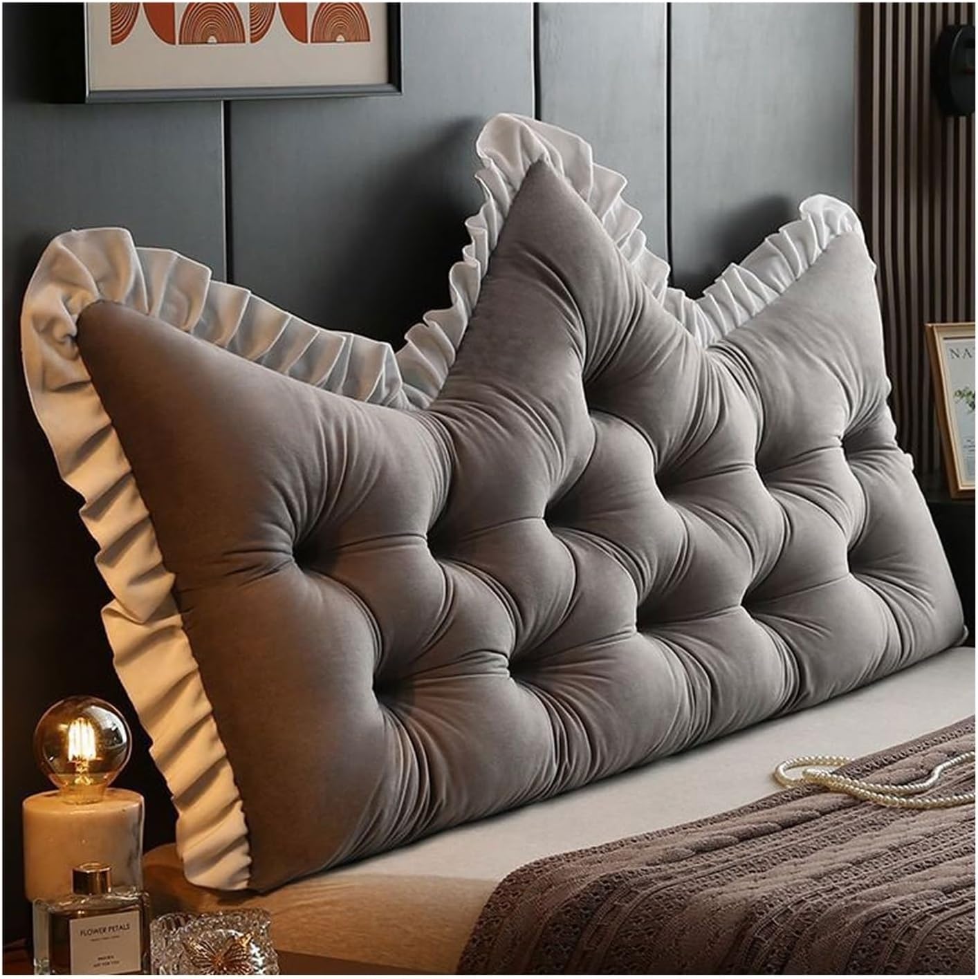 GROWTHLIN Back Cushion Reading Pillow for Bed and Sofa