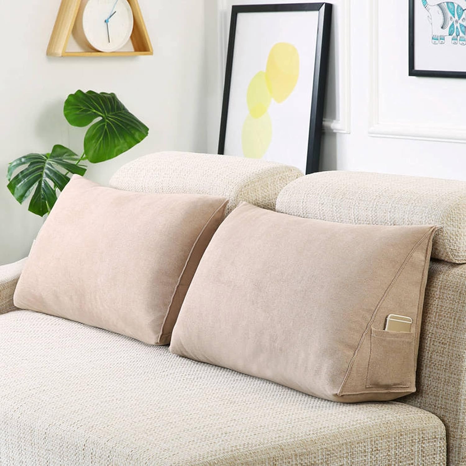 Multifunctional Reading Wedge Cushion 70x35x20cm 1
