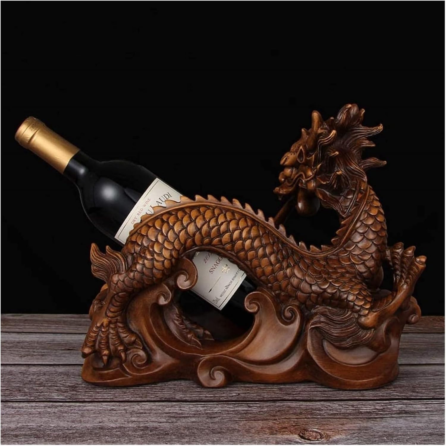 OXOAMP Freestanding Wine Rack with Chinese Style Design