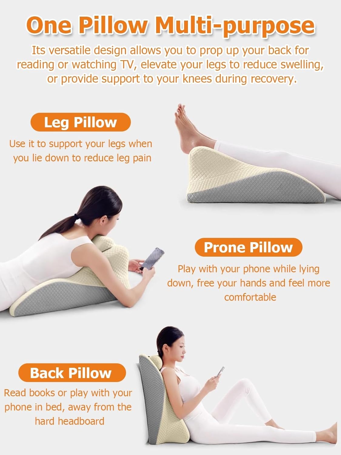 JYHHCYS Prone Pillow for Sleeping and Reading
