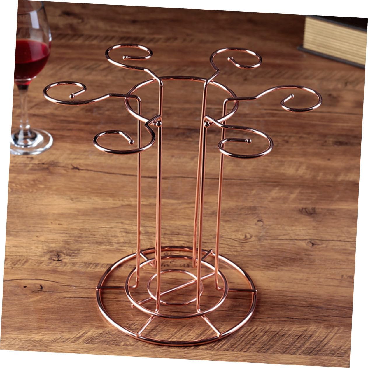 SOLUSTRE 1Pc Tabletop Wine Glass Rack