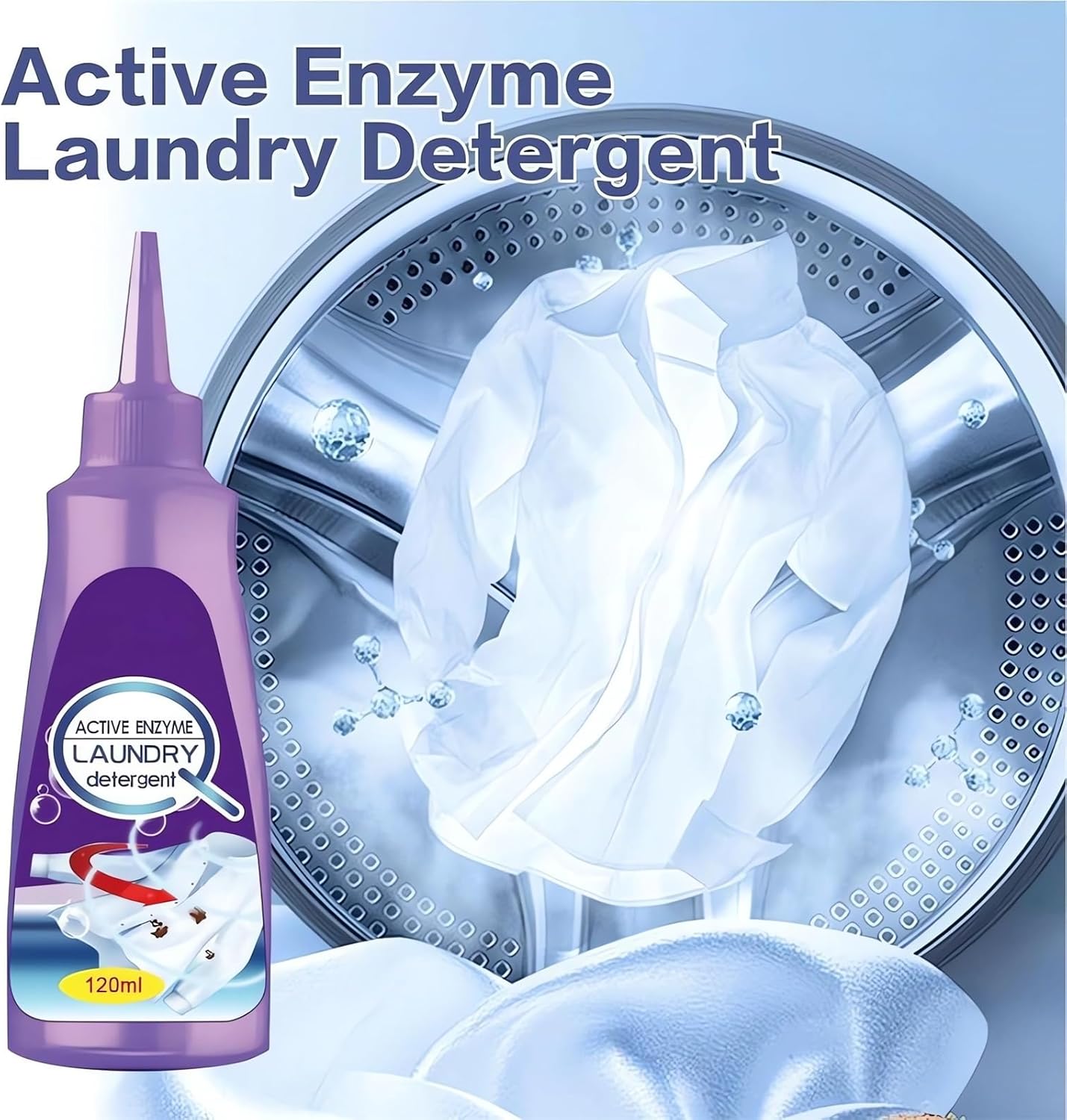 GYLCTOM Active Enzyme Stain Remover 2PCS