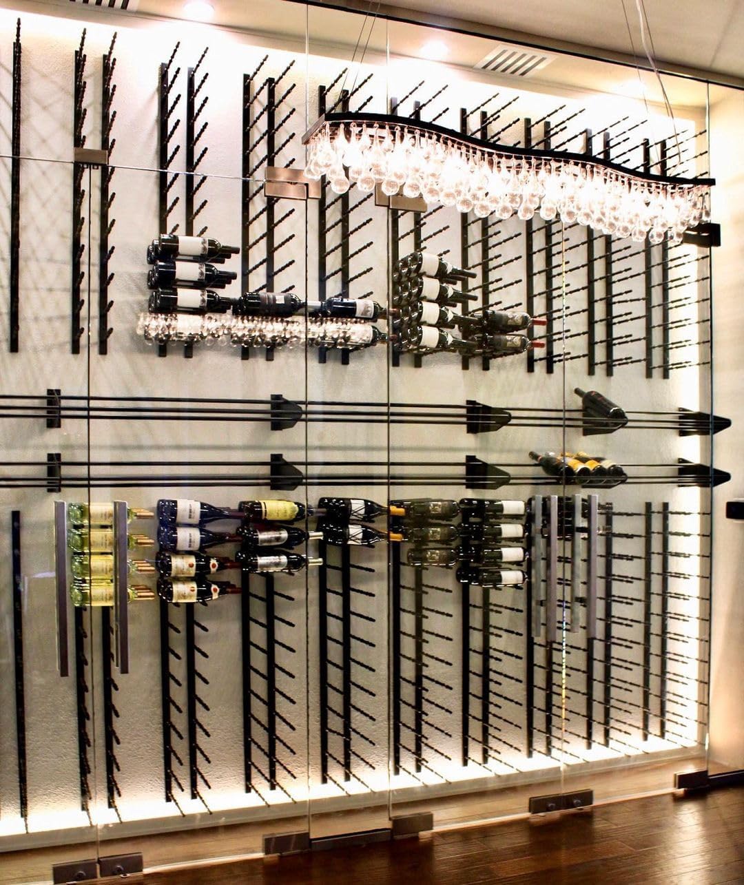 Ultra Display Row Wine Rack - 12 Bottle Capacity