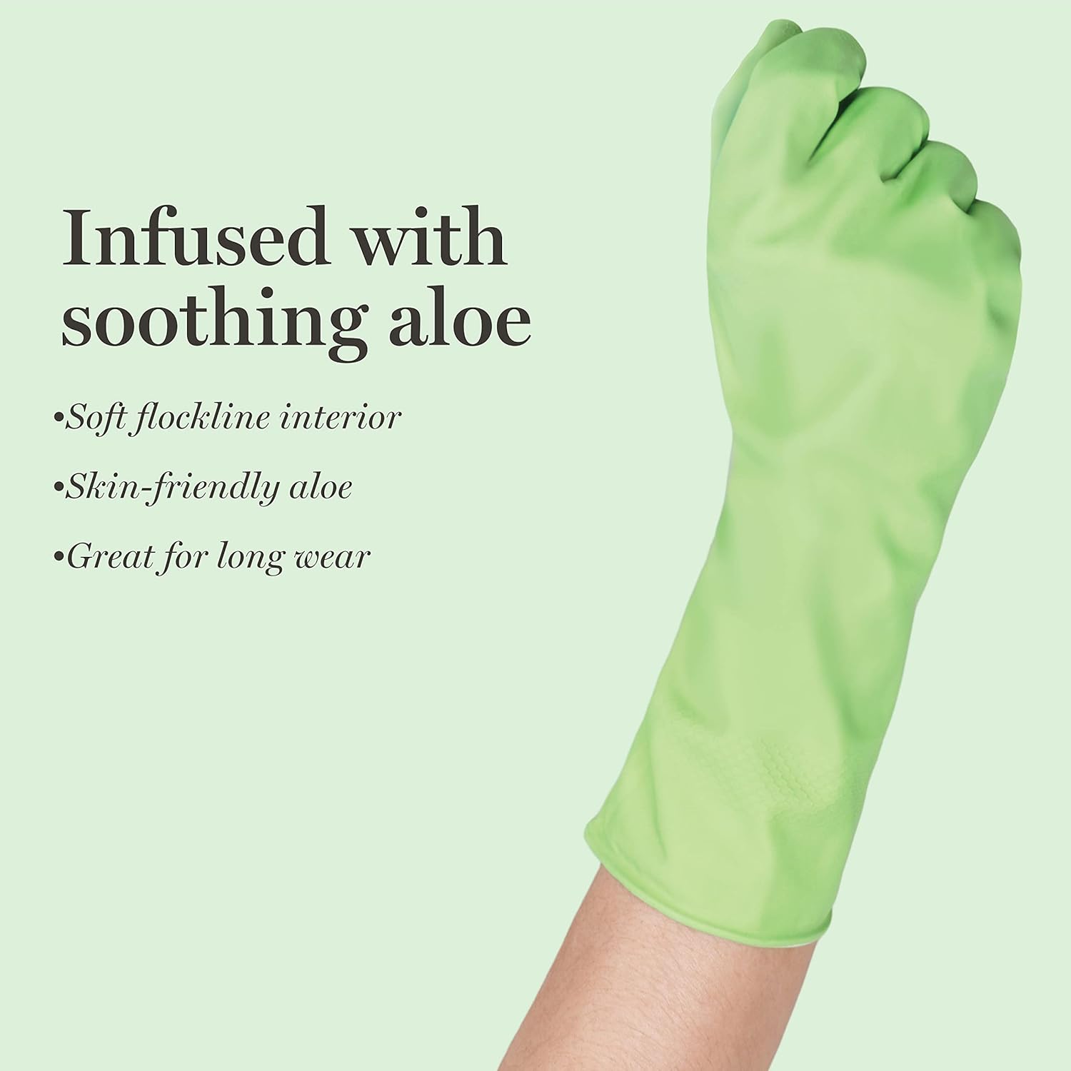 Martha Stewart Medline Aloe Cleaning Gloves Reusable