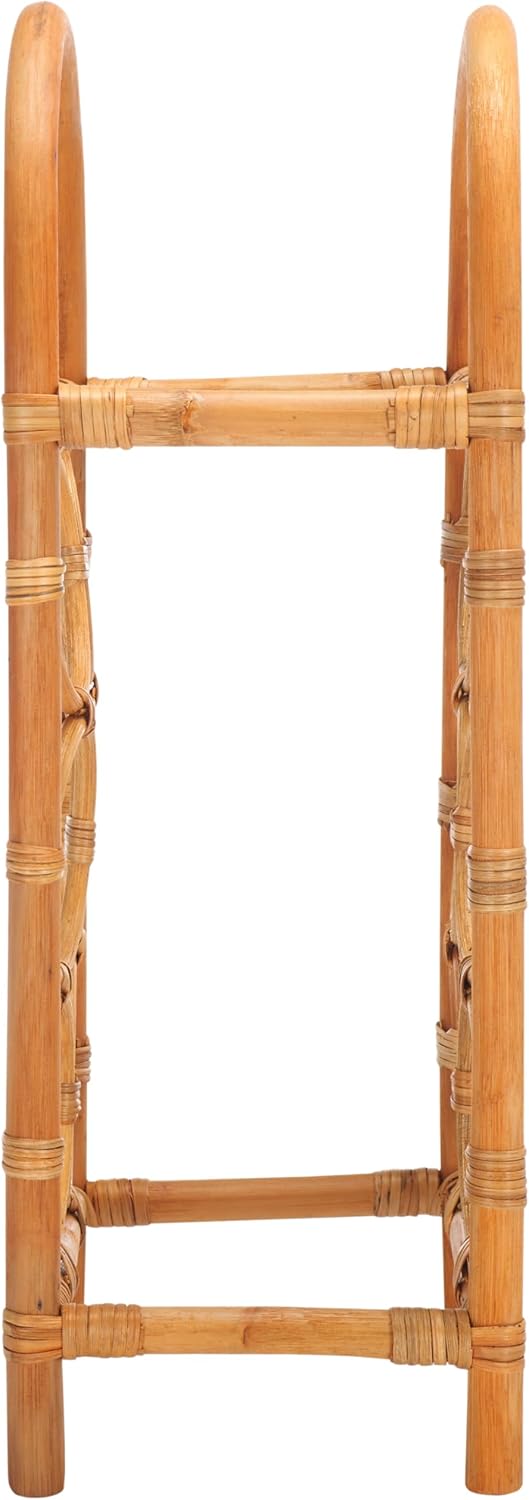 SAFAVIEH Lyza Coastal Boho Rattan Wine Rack