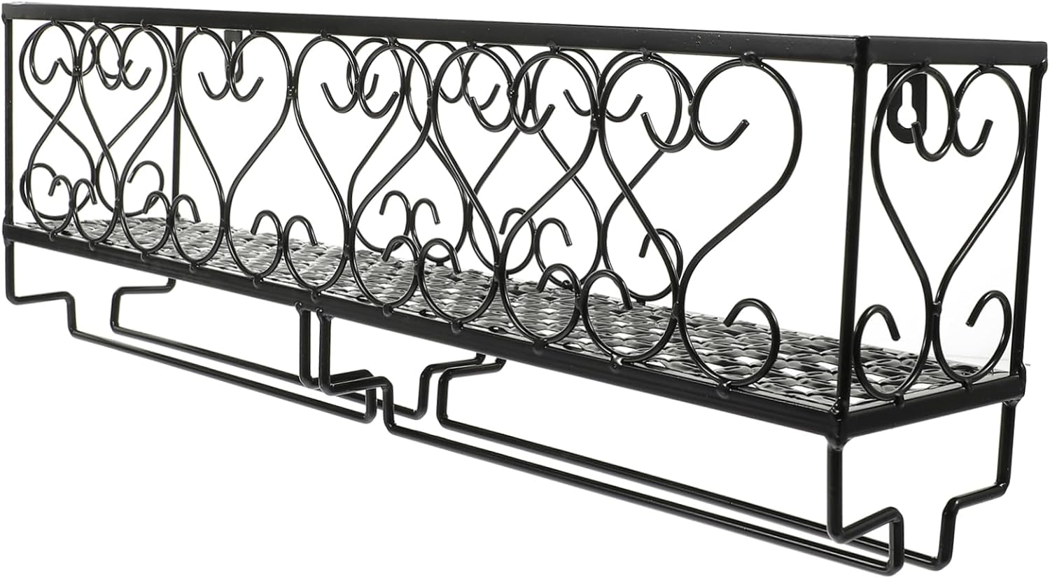 NAMOARLY Wall-Mounted Wine Rack Organizer
