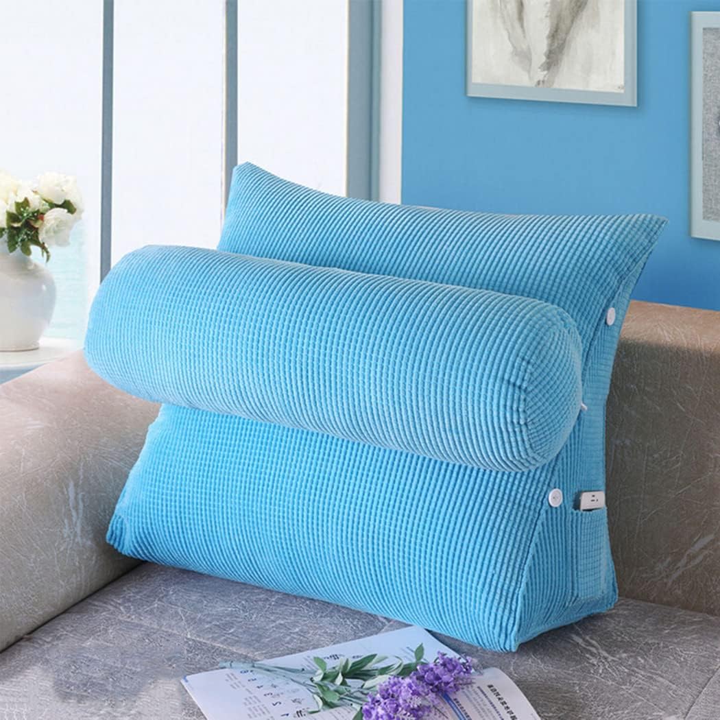 ZZYK Adjustable Reading Throw Pillow with Back Support
