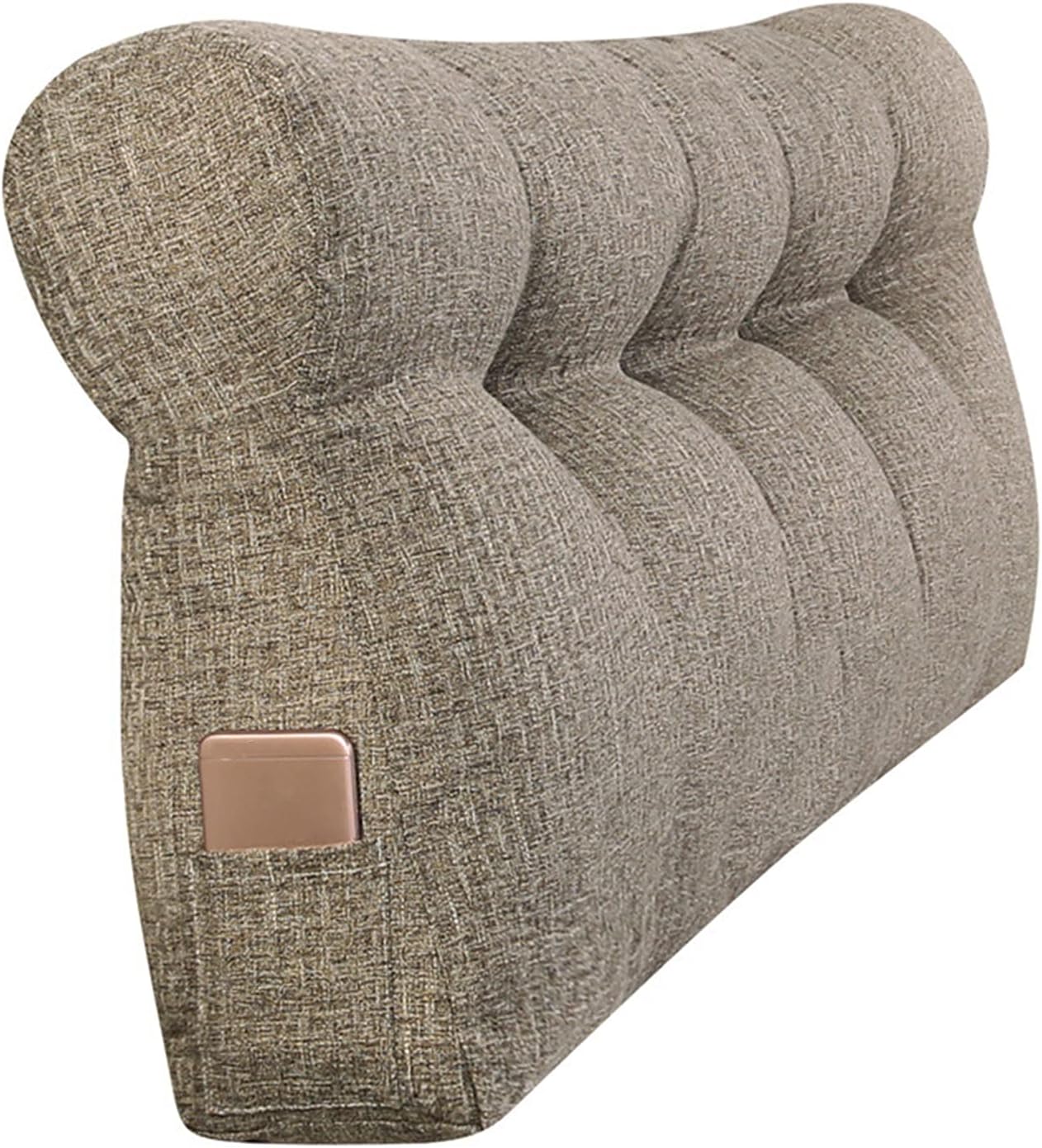 Cotton Linen Bedside Cushions with Removable Covers