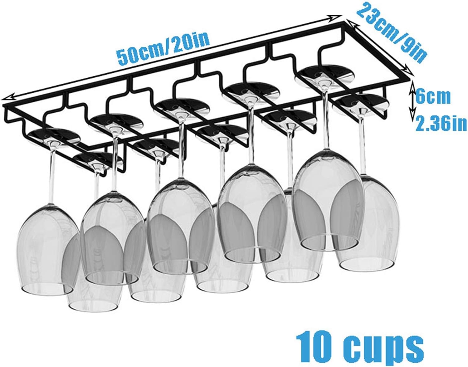 CGF- Wall Mounted Wine Rack with Storage Hanger