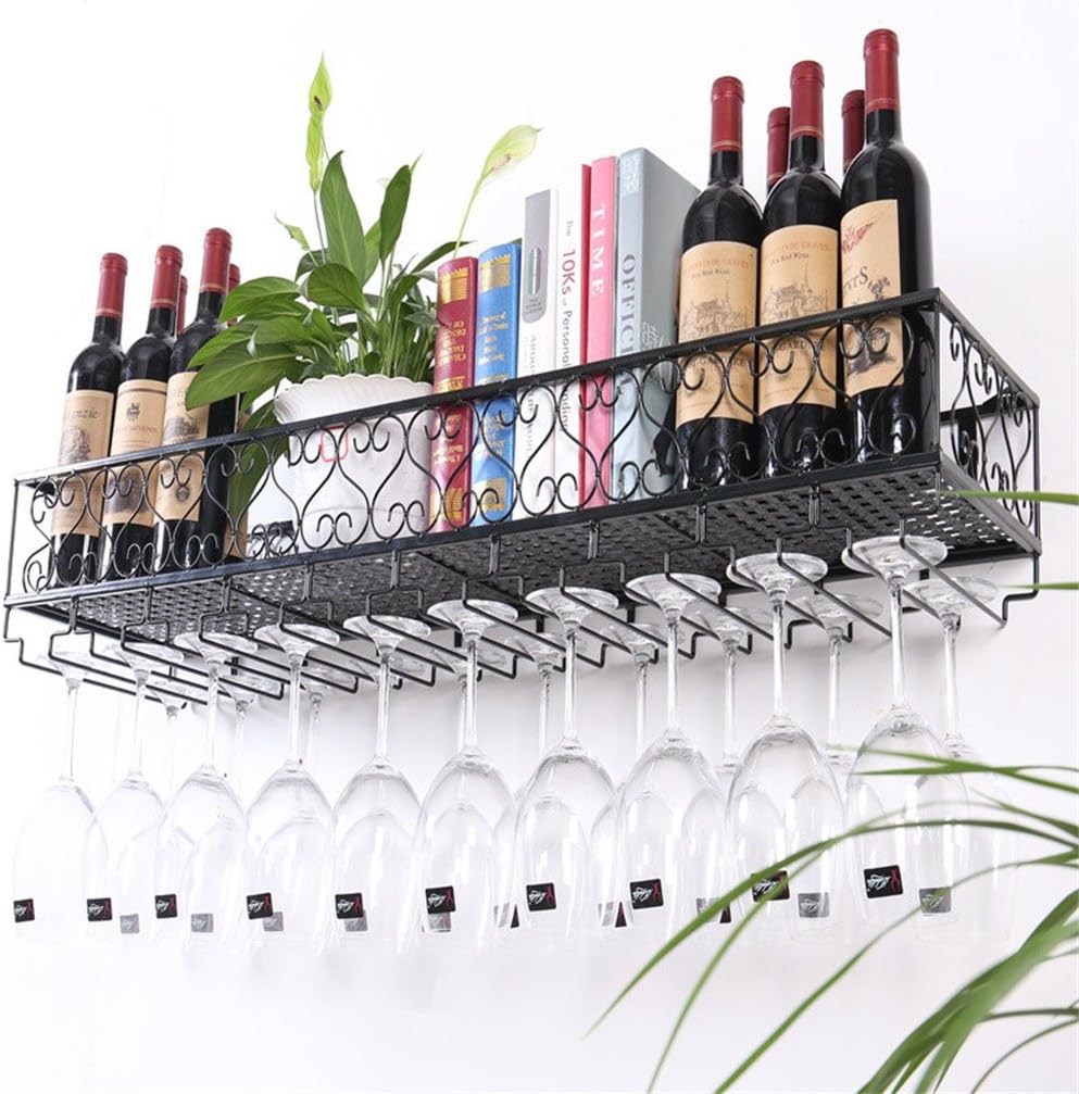 LUNEZY Wall Wine Rack Organizer Holder