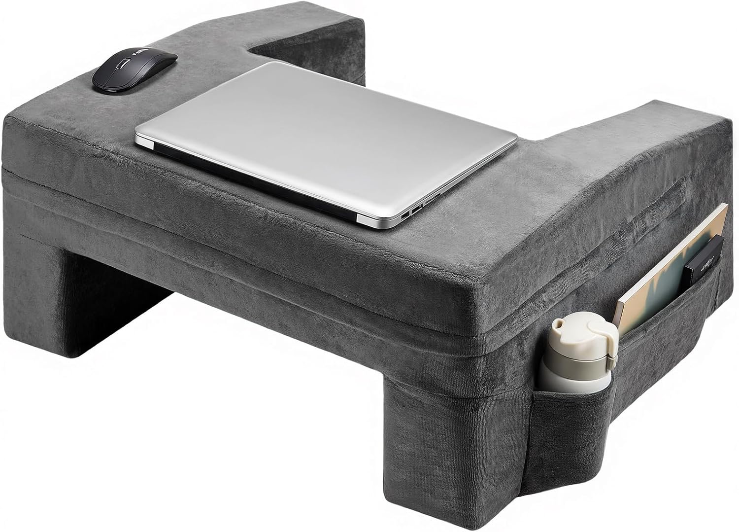 VEVOR Reading Pillow with Memory Foam and Cup Holder