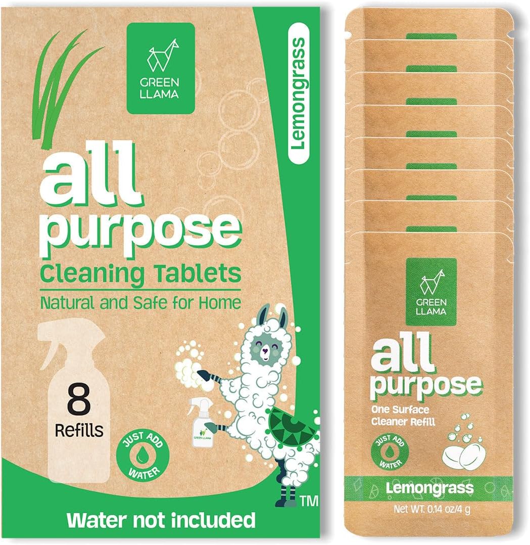 Green Llama Eco-Friendly Refill Tablets 8-Pack