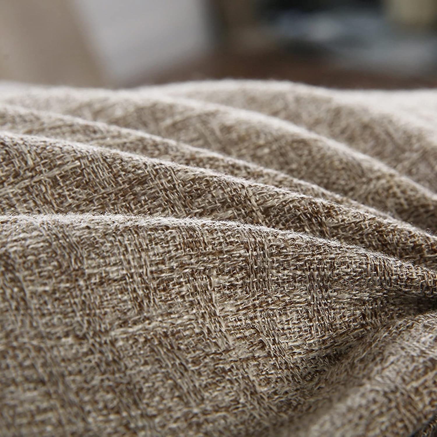 Cotton Linen Bedside Cushions with Removable Covers