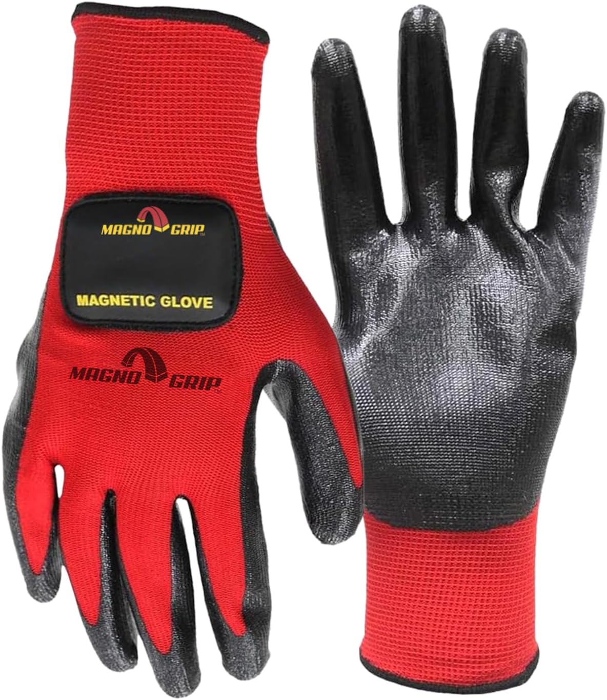 MagnoGrip 2-Pair Nitrile Gloves with Magnetic Storage