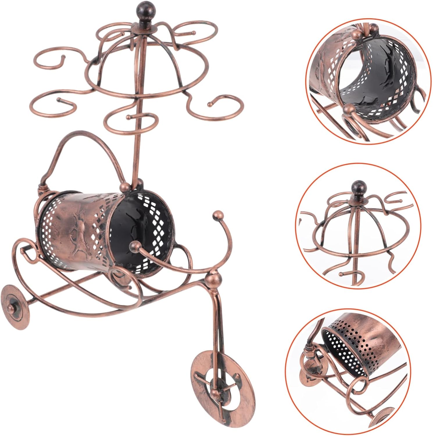 GLEAVI 1pc Elegant Wine Cabinet Rack for Home Kitchen 1