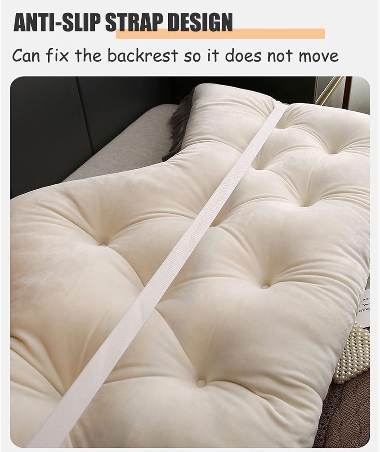 GROWTHLIN Back Cushion Reading Pillow for Bed and Sofa