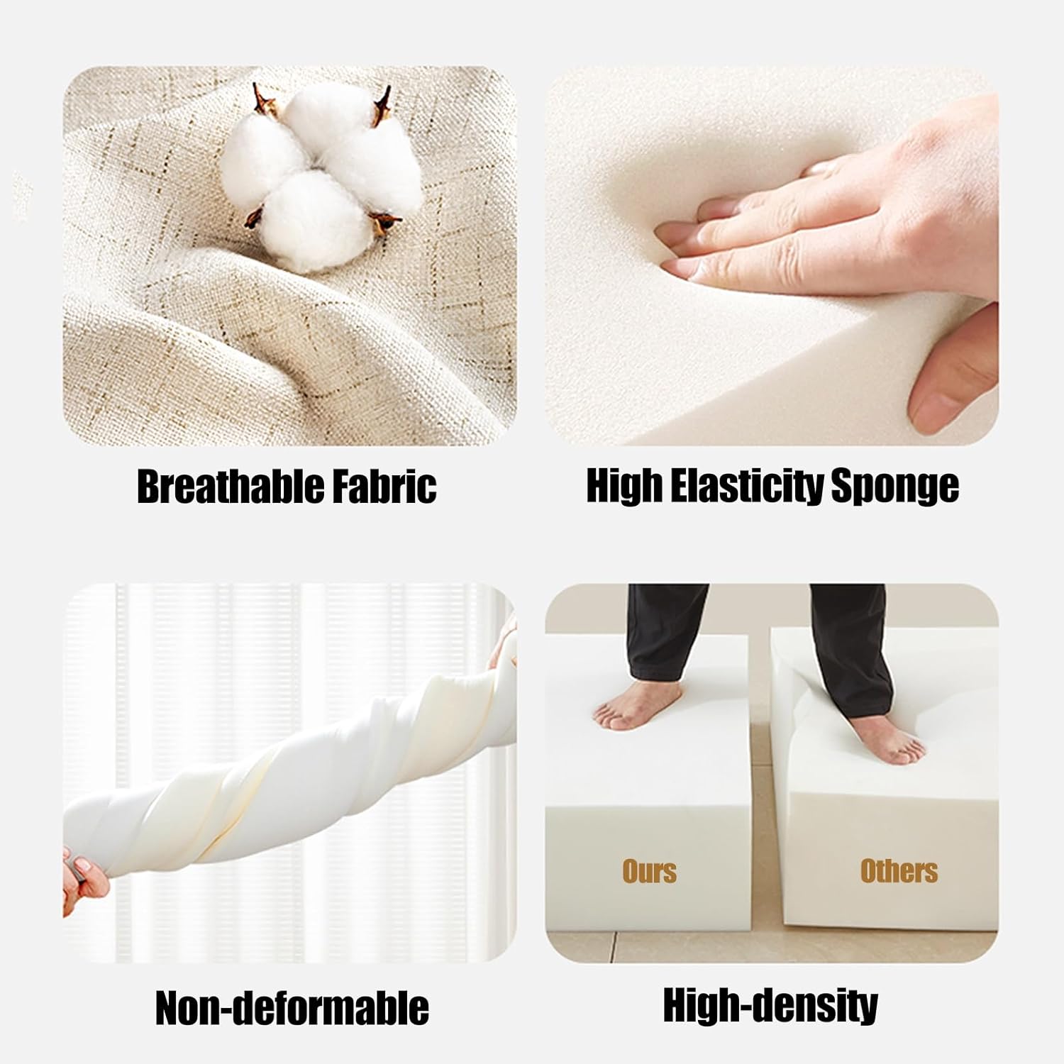 79 Inch Mattress Extender with Thick Pillow Stopper