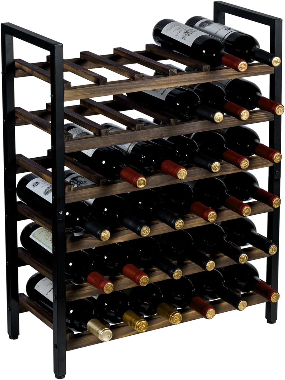 MyGift 9 Tier Wine Rack - 54 Bottle Capacity