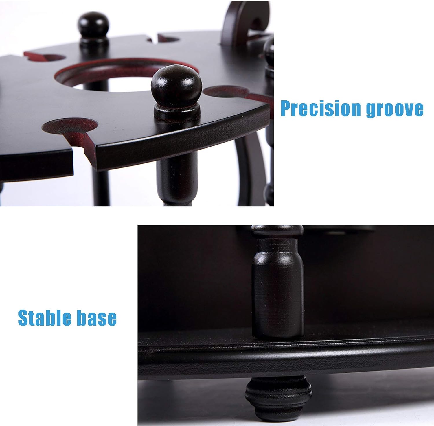 CGF- Freestanding Wine Rack with 6 Stemware Holders