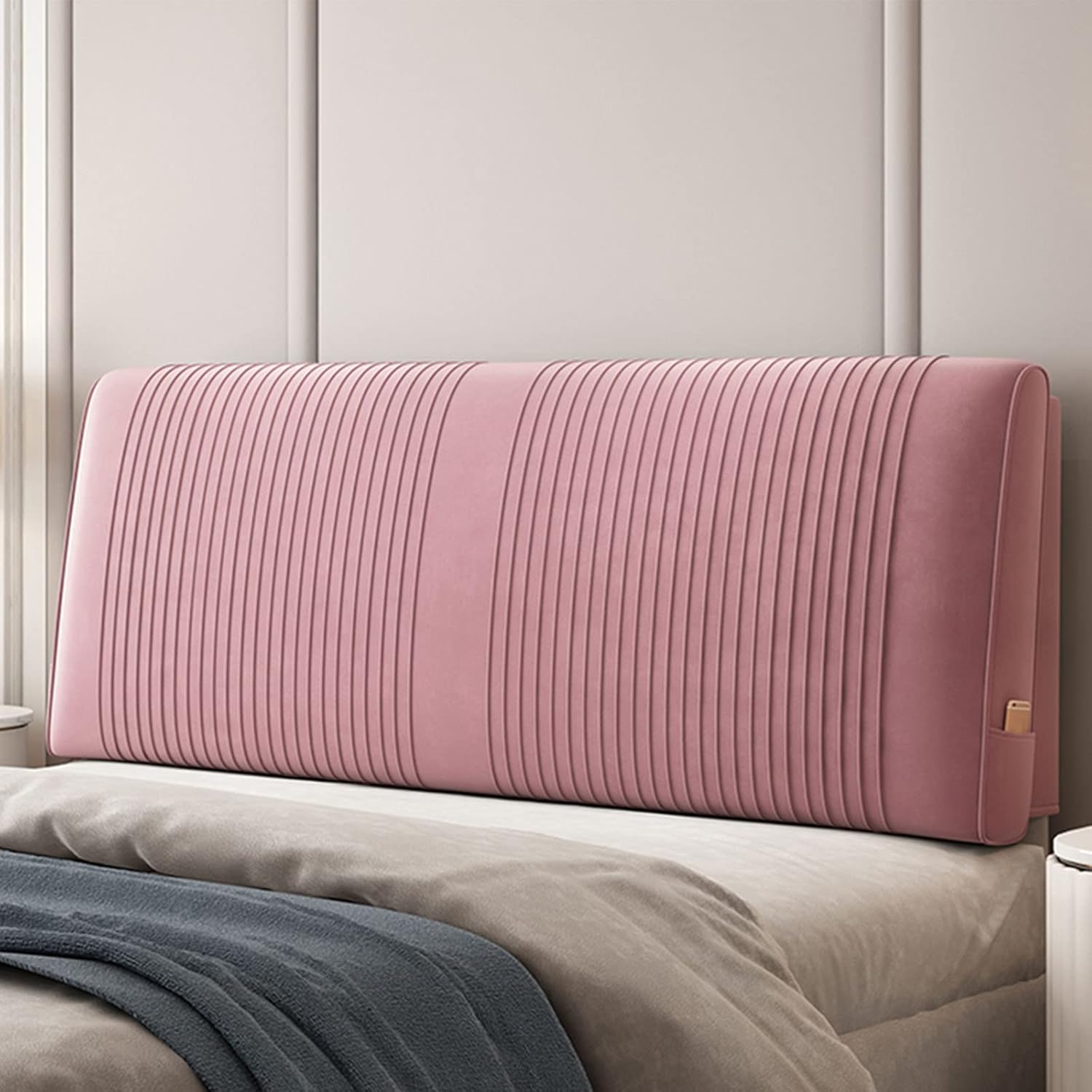ZZYK Wedge Body Positioner Headboard Pillow 63 Large Bolster Cushion