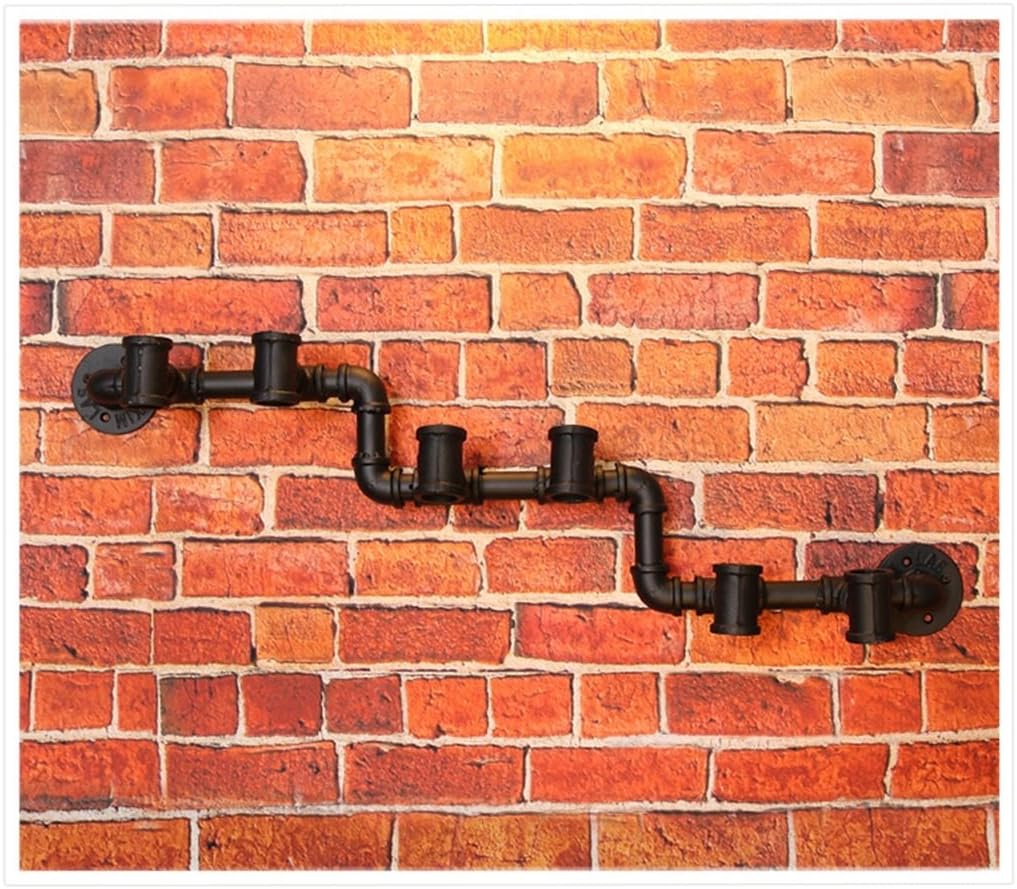LUNEZY Wall Holder Wine Racks Metal Vintage