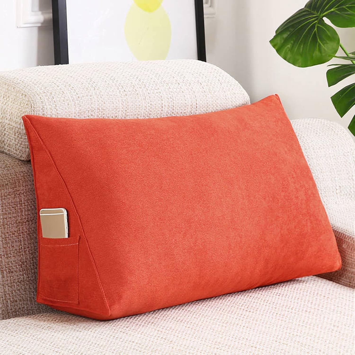 Multifunctional Reading Wedge with Detachable Cushion 70x35x20cm