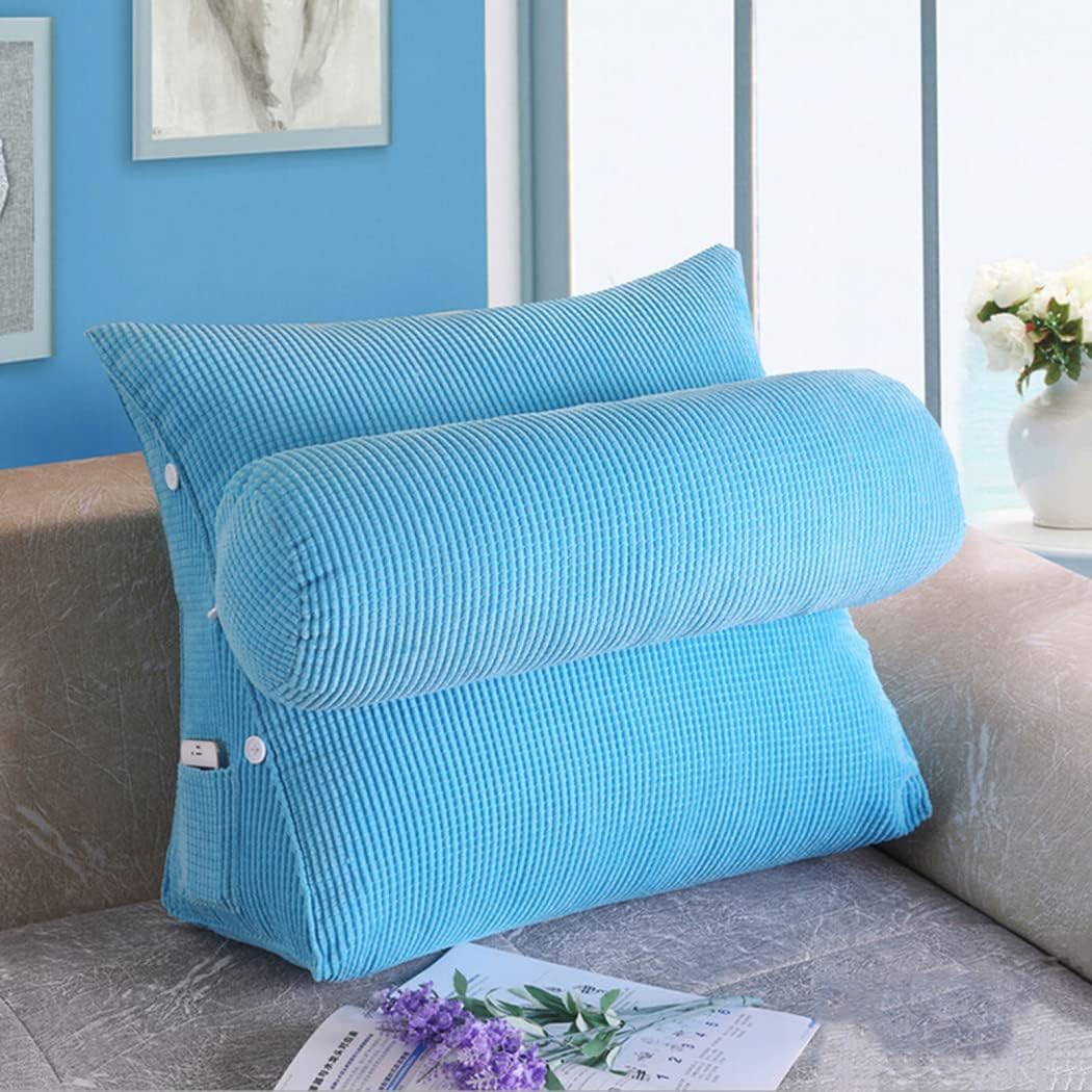 ZZYK Adjustable Reading Throw Pillow with Back Support