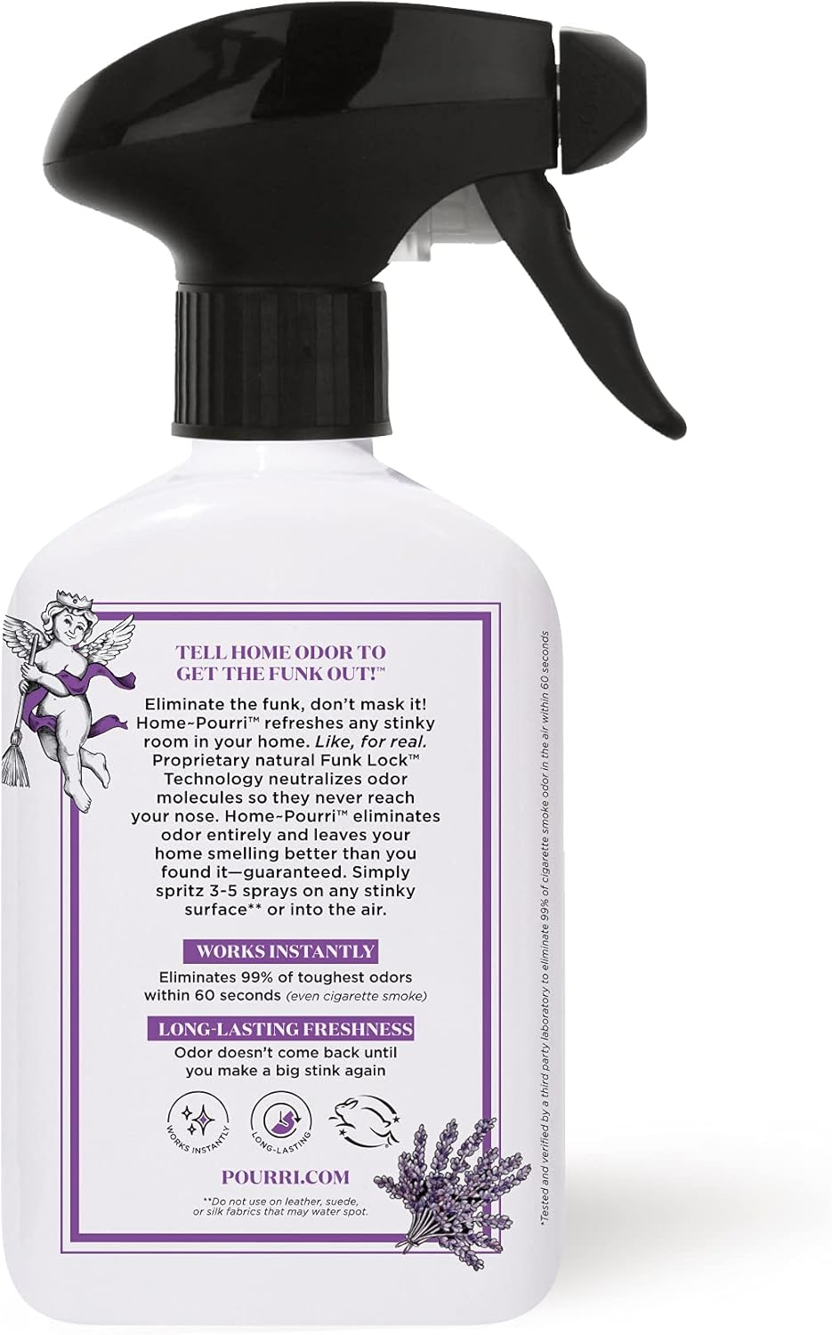 Home-Pourri Air Fabric Odor Freshener Lavender Sage 11 Fl Oz
