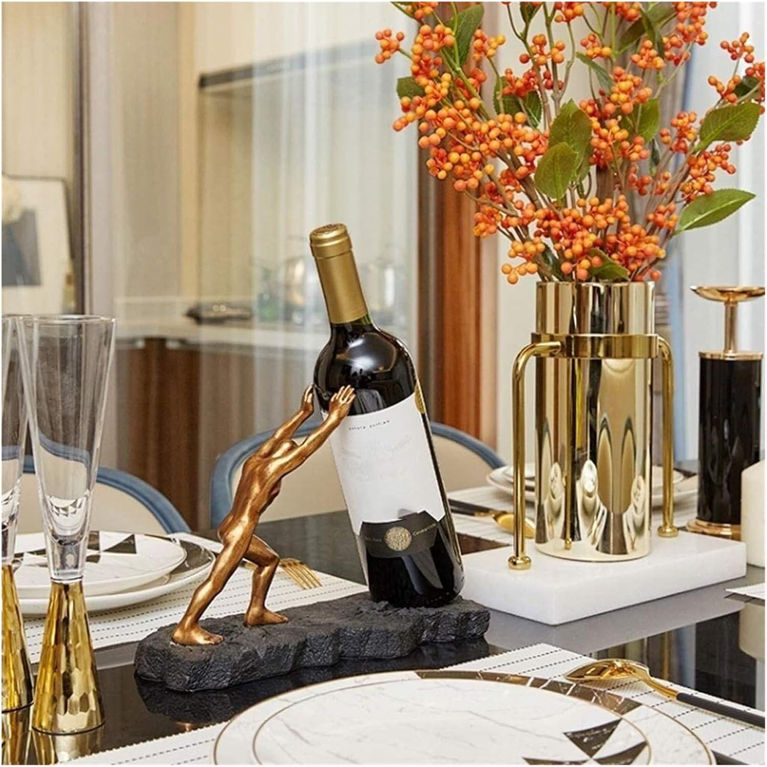 OXOAMP Modern Luxury Freestanding Wine Rack