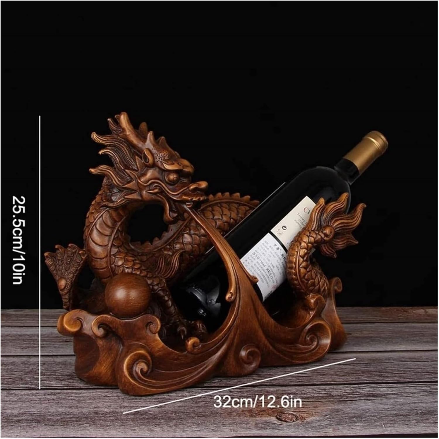 OXOAMP Freestanding Wine Rack with Chinese Style Design