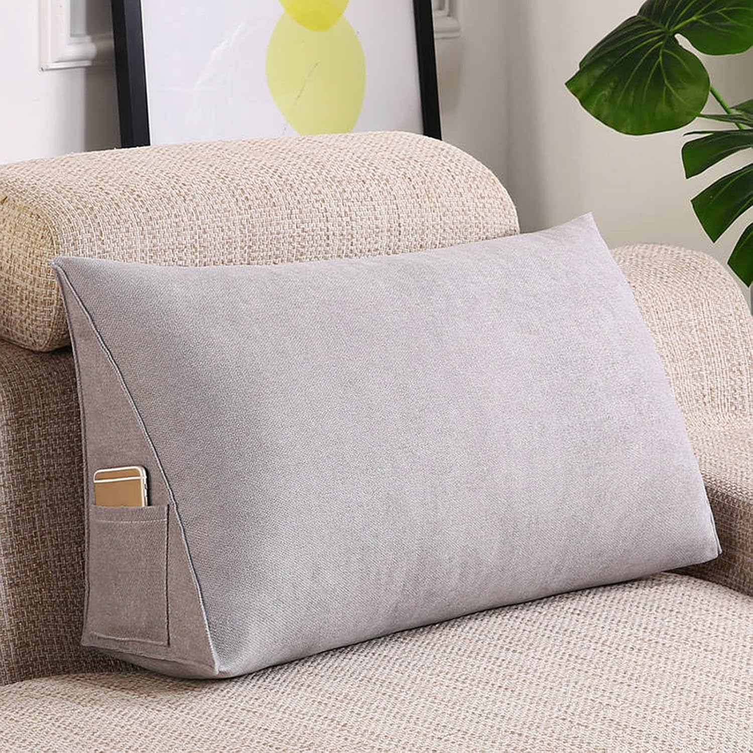 Multifunctional Reading Wedge Cushion 70x35x20cm 1