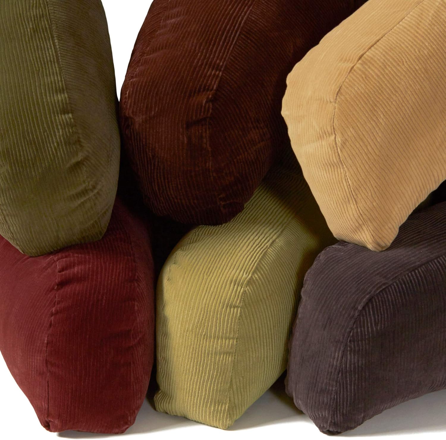 Greendale Home Fashions Omaha Corduroy Reading Pillow with Arms