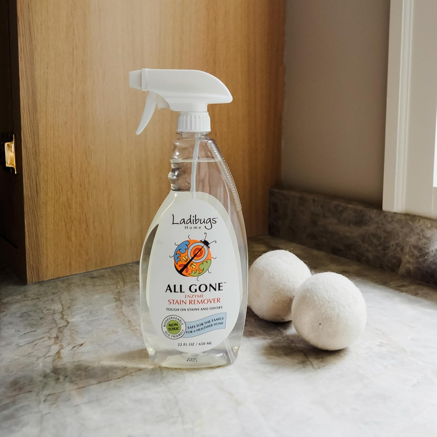 LADIBUGS Natural Enzyme Stain Remover Spray 22oz