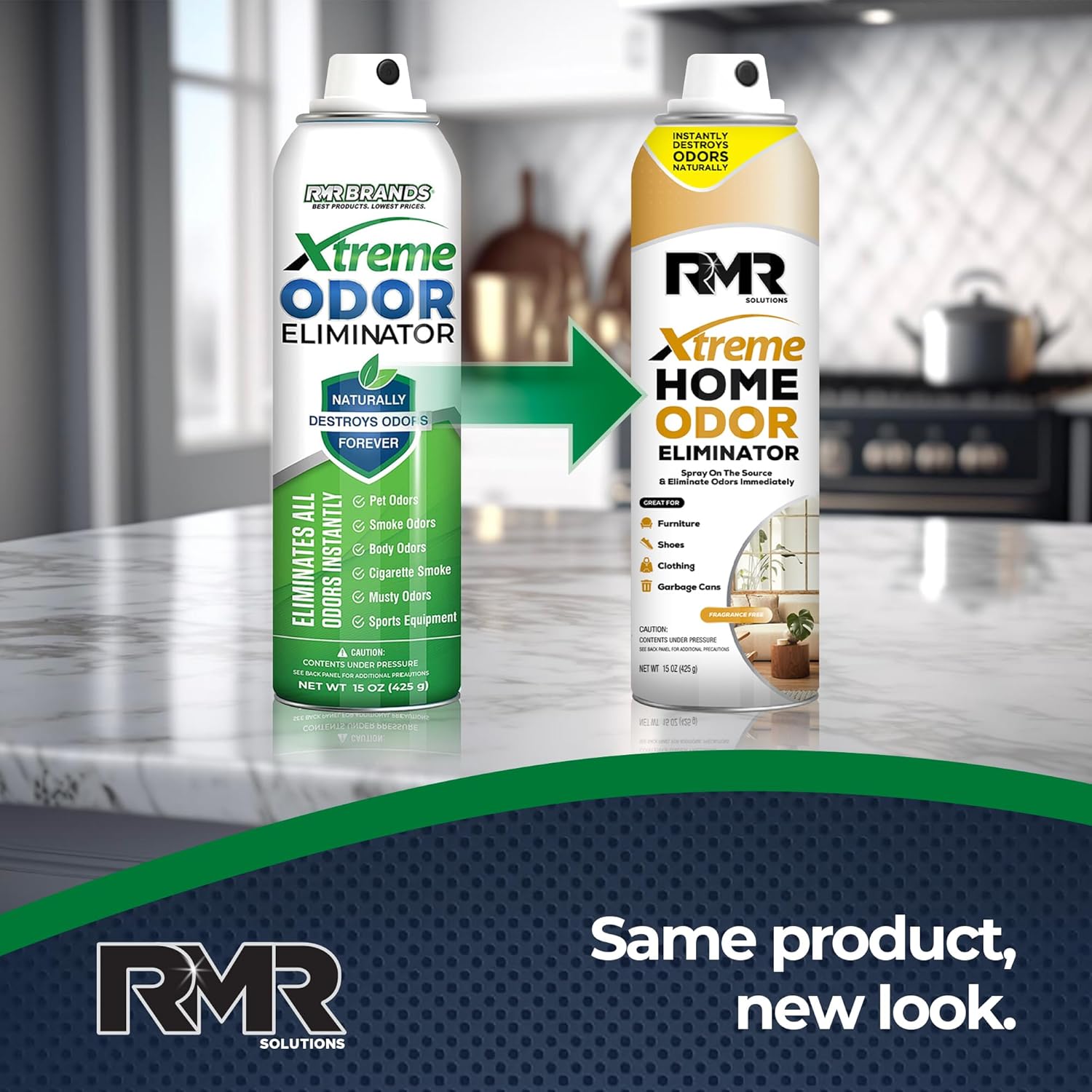 RMR Xtreme Home Odor Eliminator Spray 2-Pack Unscented