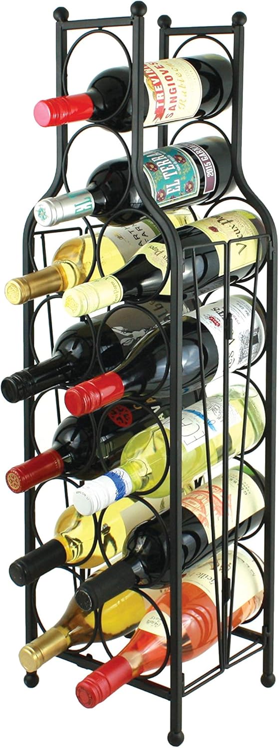 Oenophilia 12-Bottle Freestanding Wine Rack