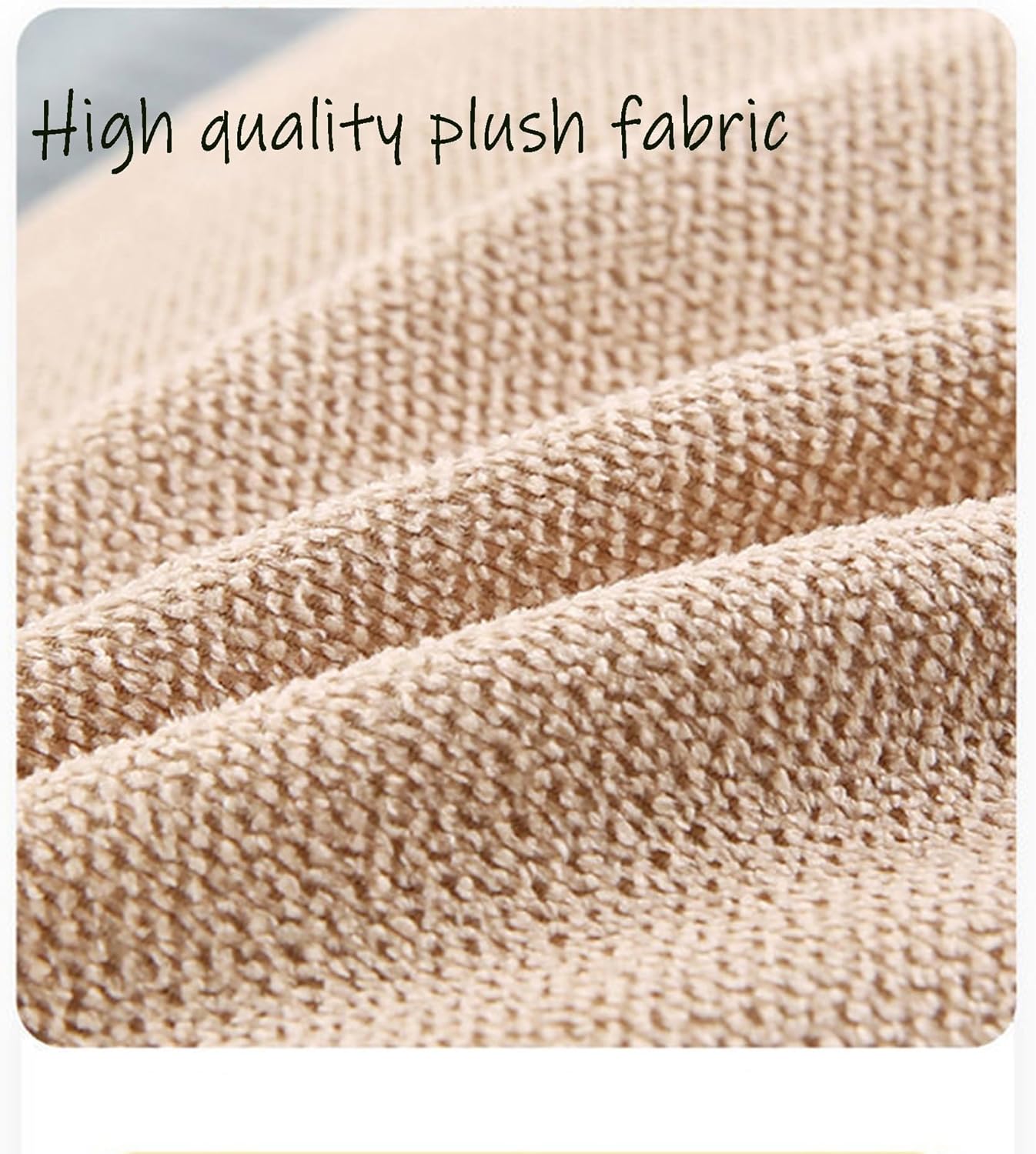 HACSYP Headboard Pillow - Triangular Wedge Cushion Black 200x50x20cm