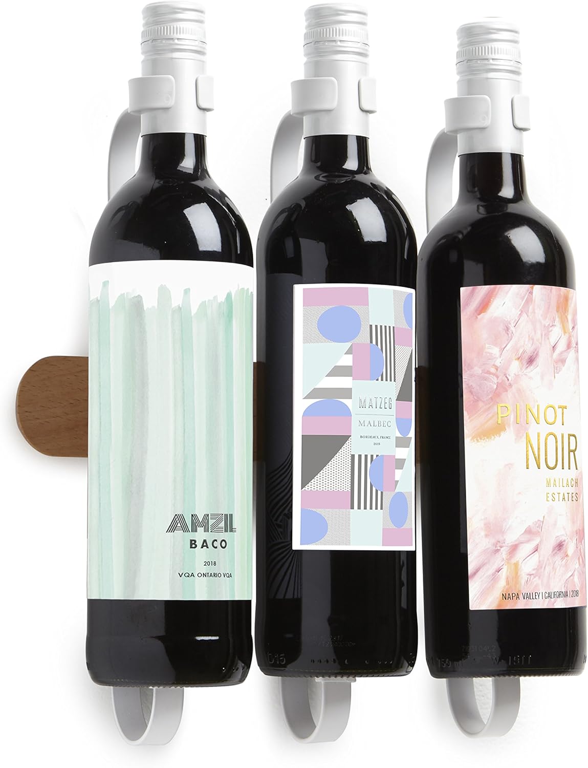 Umbra Showvino Wine Display WhiteNatural
