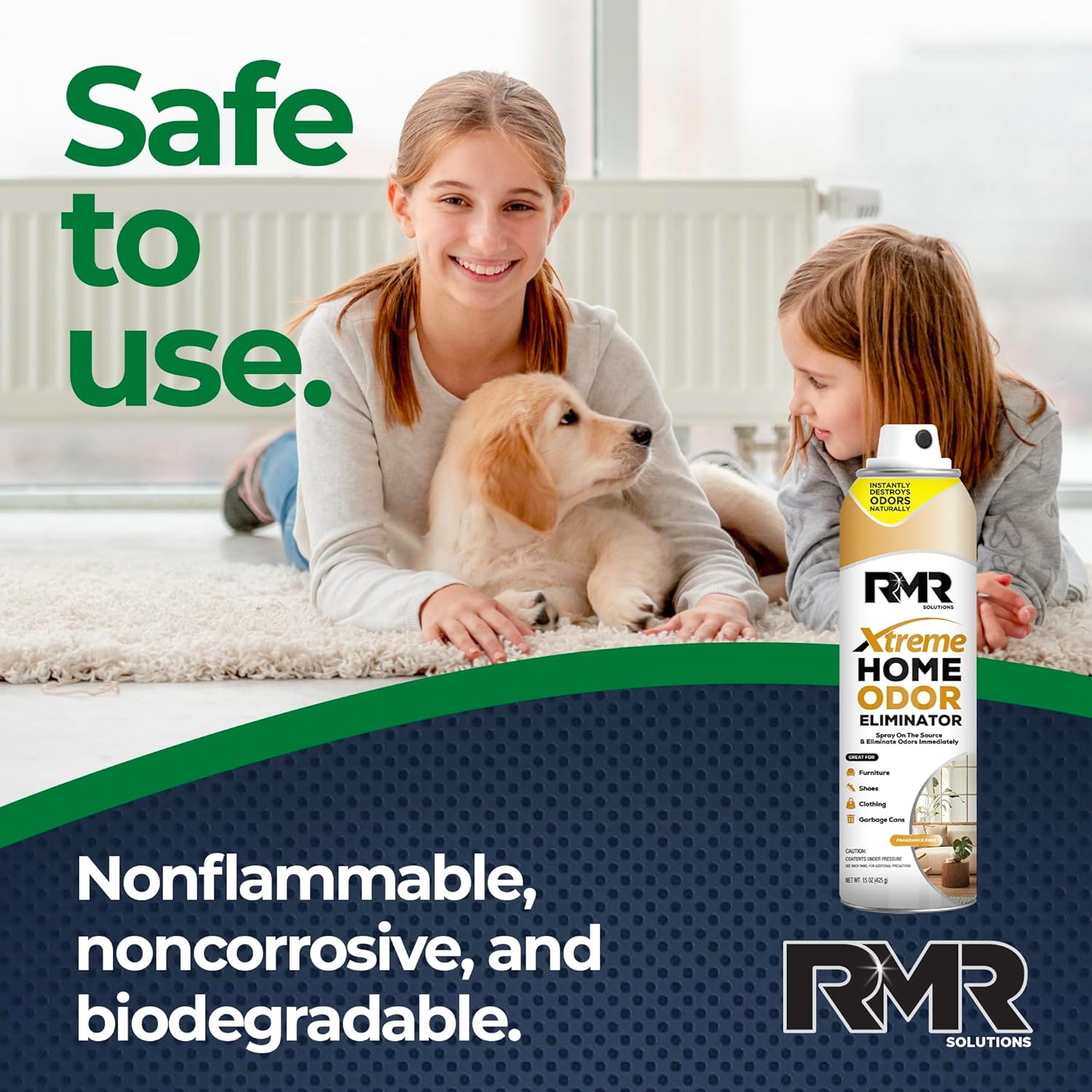 RMR Xtreme Home Odor Eliminator Spray 2-Pack Unscented