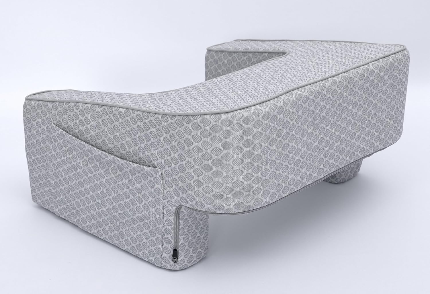 Comfyt Reading Pillow with Large Lap Desk and Pocket Arm Rest