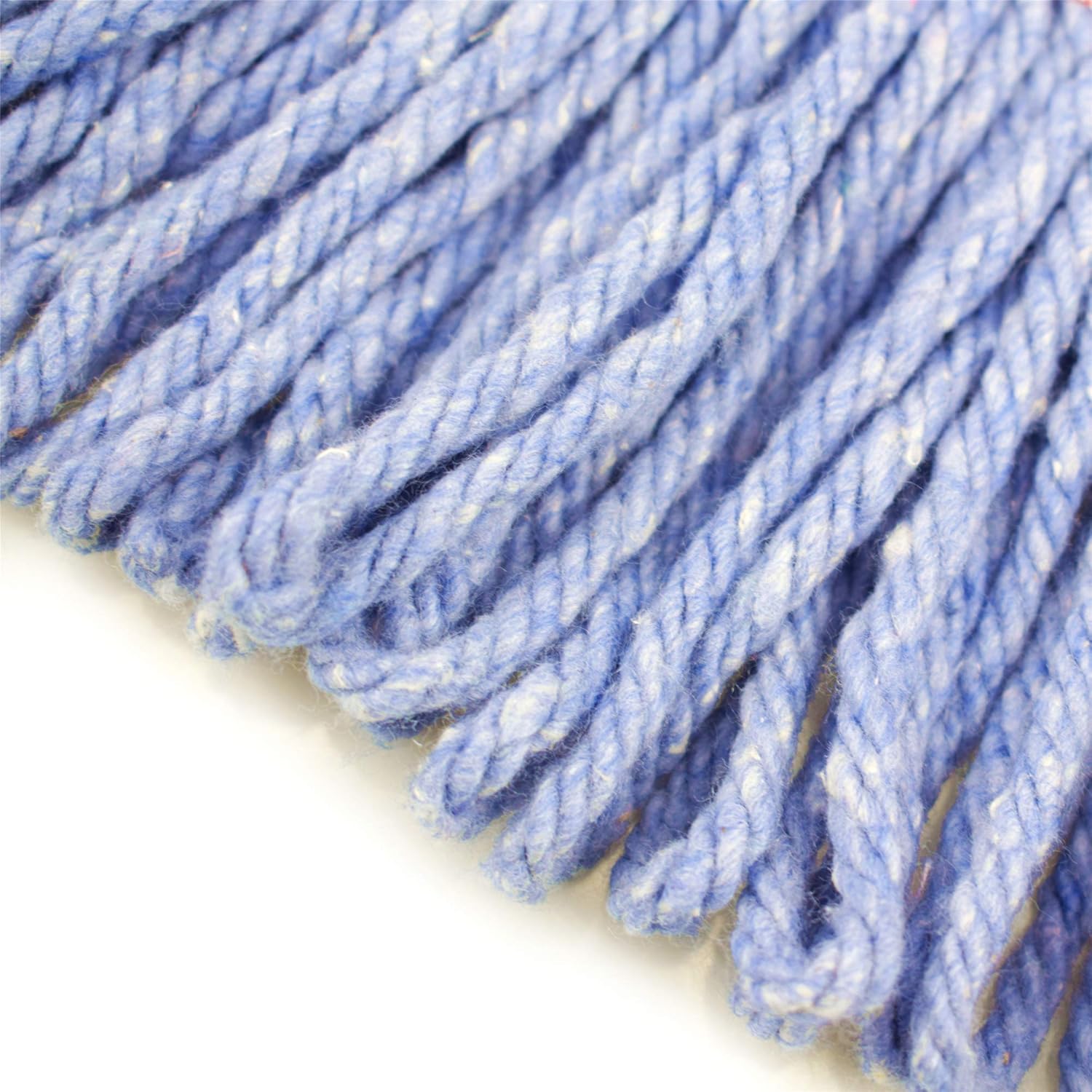NIUBEE Heavy Duty String Blue Mop Head Replacement