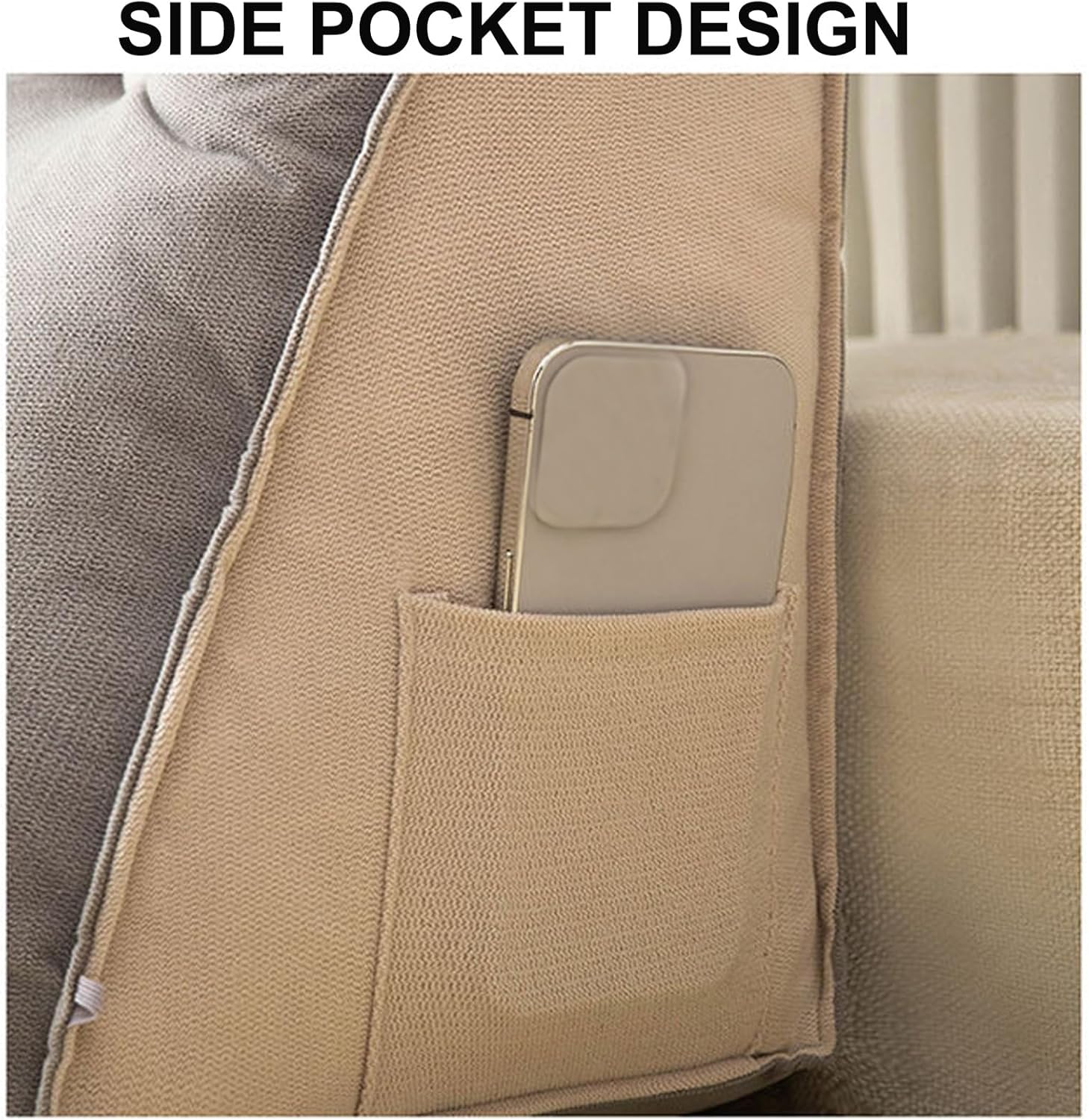 Reading Pillow for Bed Adult Detachable and Washable