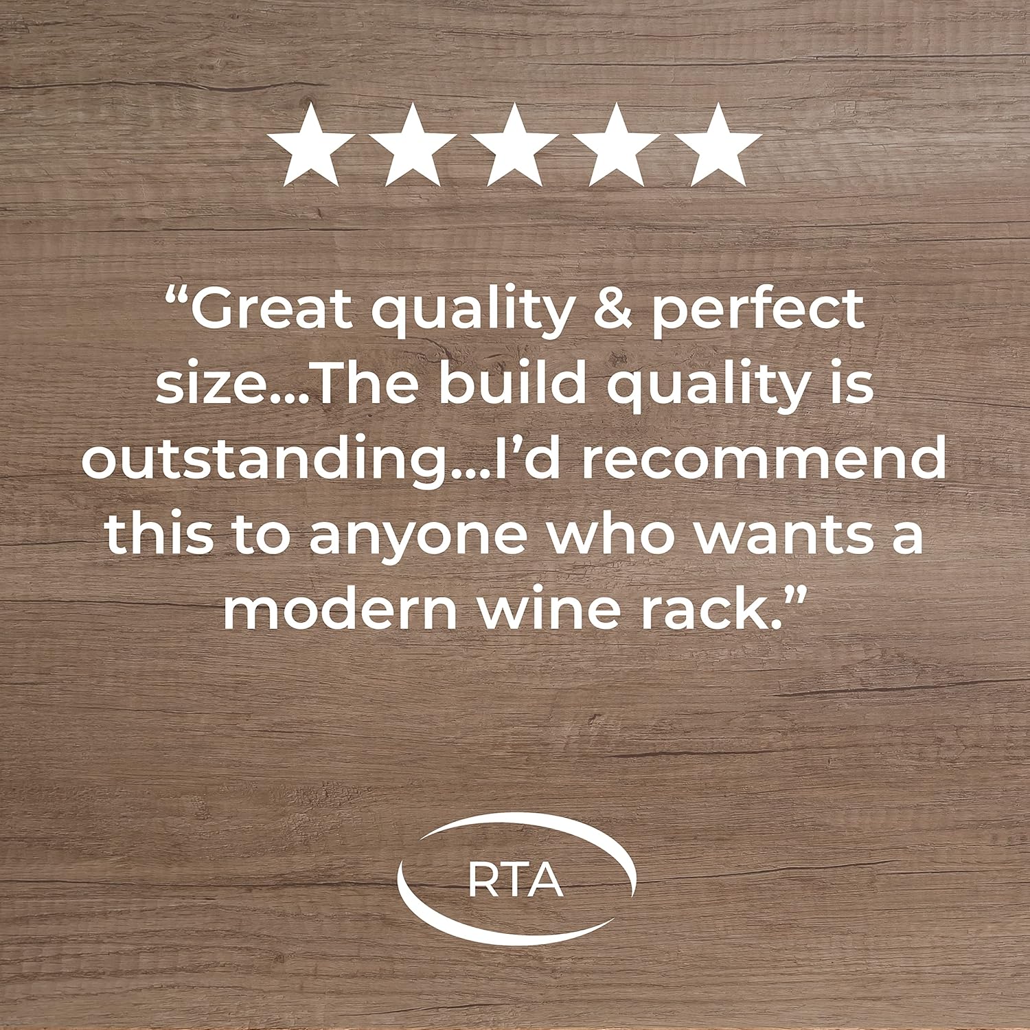 RTA Freestanding Wine Rack - 30 Bottles Black Ash Pine UK Made